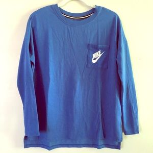 Nike cotton long sleeve shirt